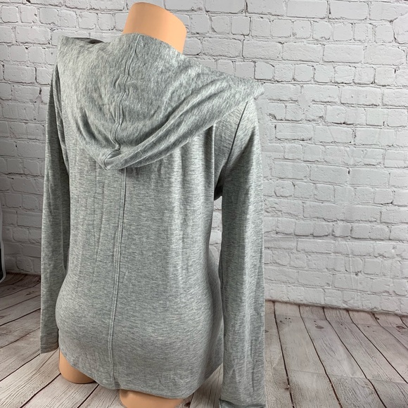 VS Victoria’s Secret Front Drape Hooded Cardigan - Picture 6 of 7